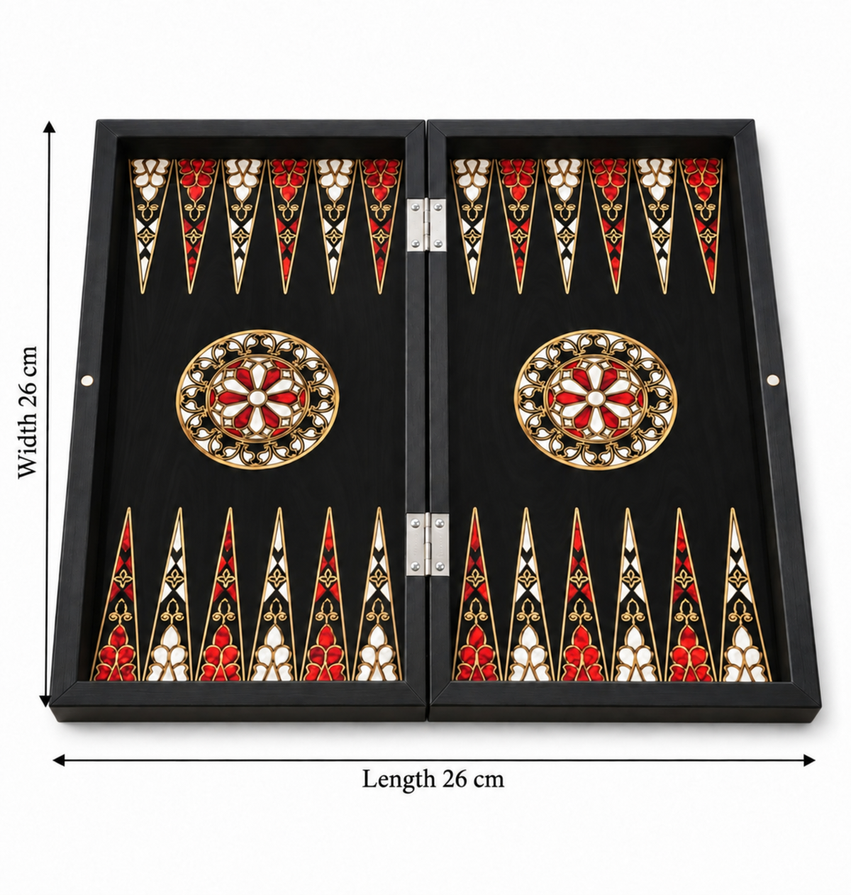 Turkish Heritage 2-in-1 Chessboard & Backgammon Set (Ds01)