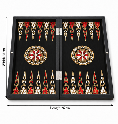 Turkish Heritage 2-in-1 Chessboard & Backgammon Set (Ds01)