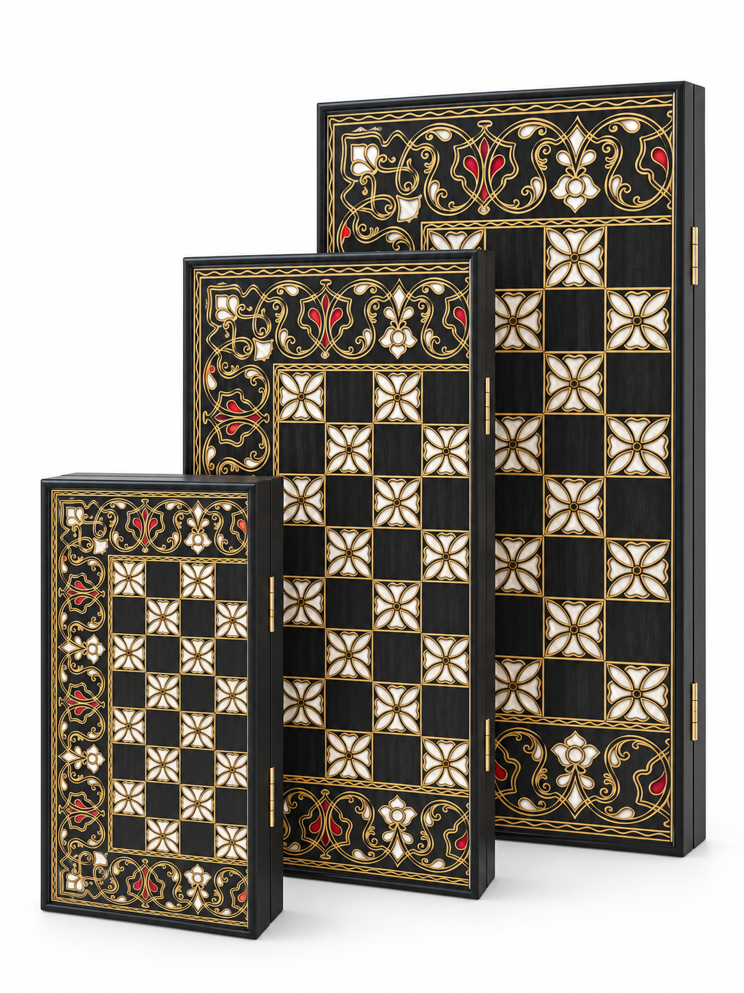 Turkish Heritage 2-in-1 Chessboard & Backgammon Set (Ds01)
