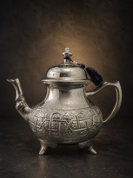 Moroccan Rama Hand-Engraved Teapot M97