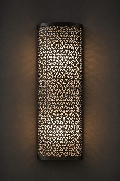 Anatolian Bloom Cylinder Wall Light
