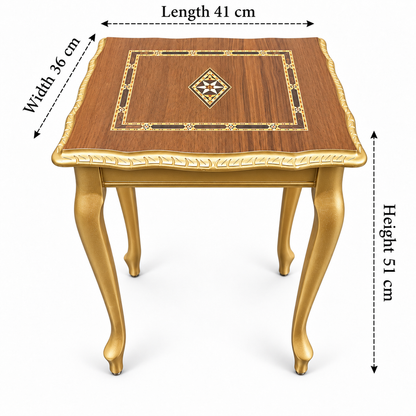 Ottoman Heritage Mosaic Nesting Table Set 4in1