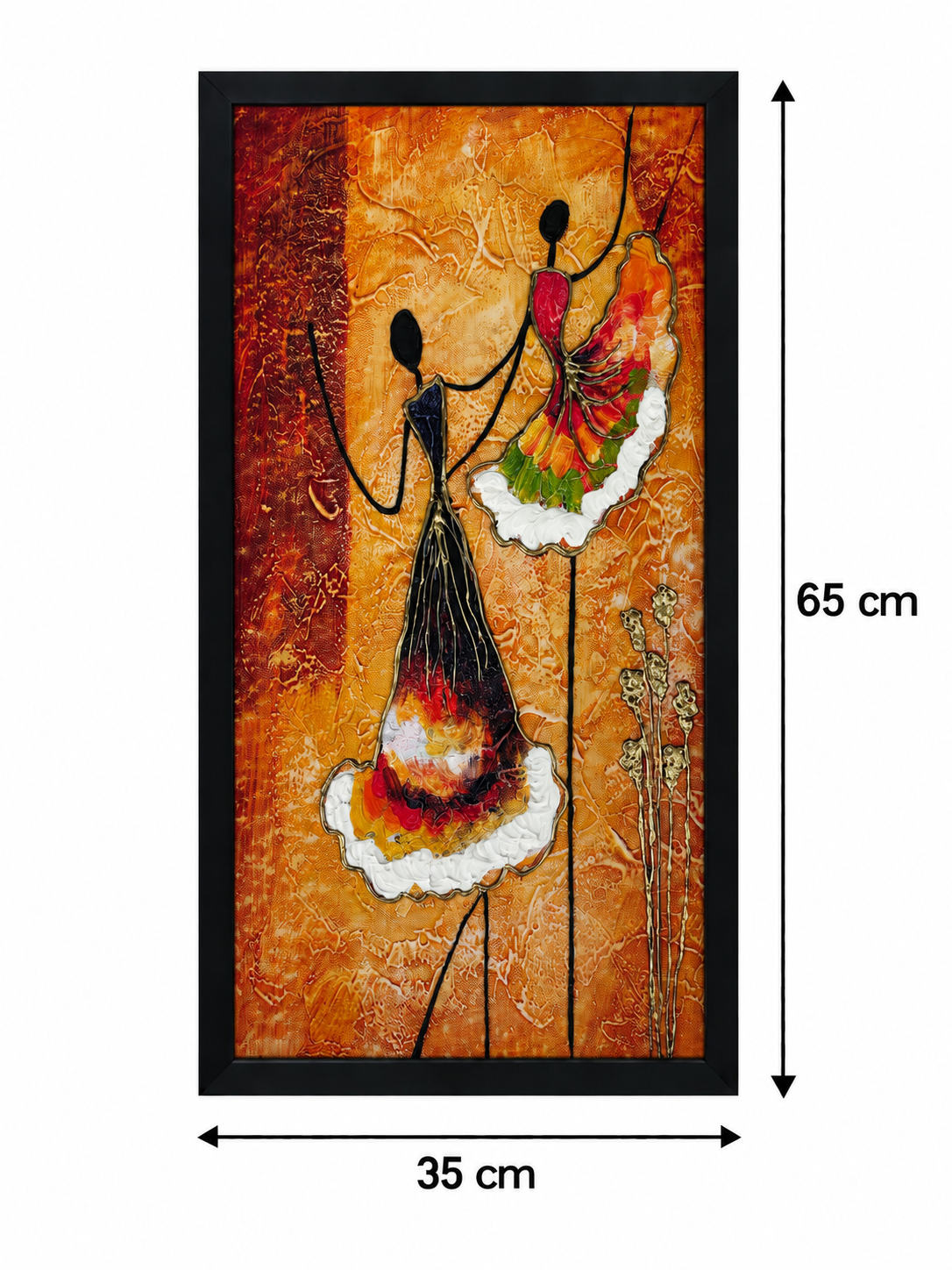 Rhythms of Elegance 3-in-1 Wall Art Frame