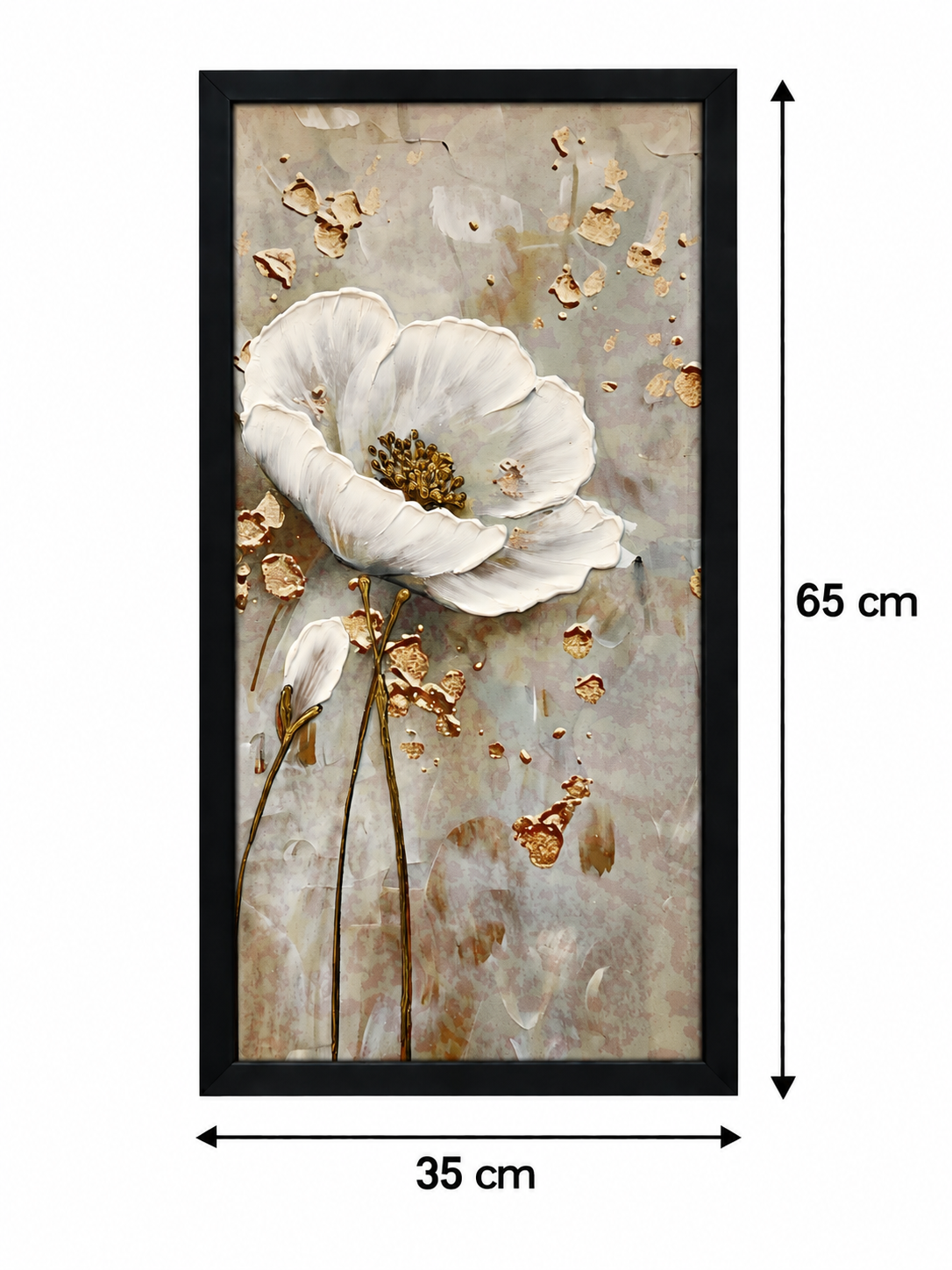 Ivory Bloom Harmony 3-in-1 Wall Art Frame