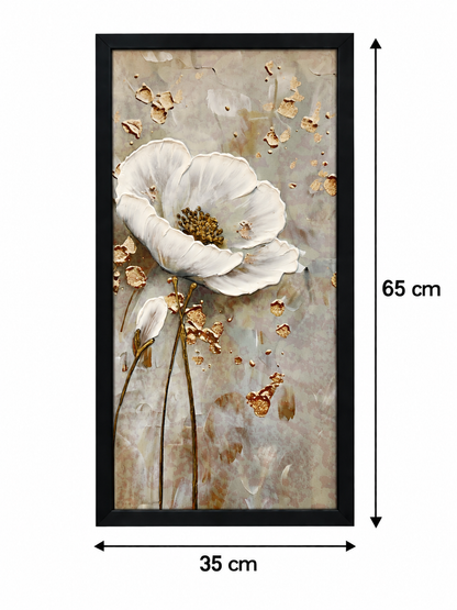 Ivory Bloom Harmony 3-in-1 Wall Art Frame