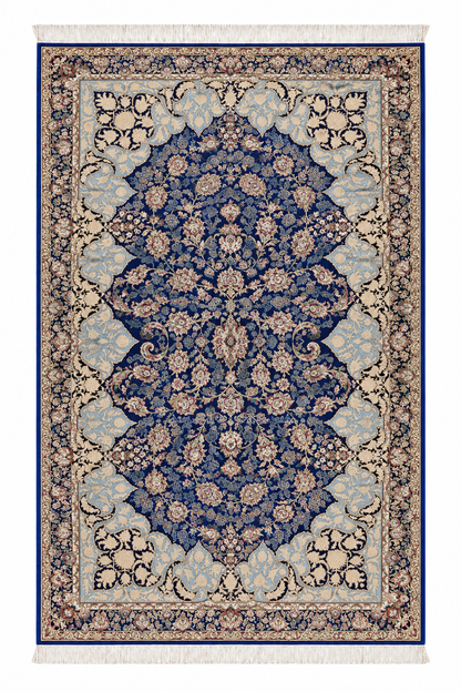 Royal Azure Garden Narural Silk & Wool Carpet 200x300 cm