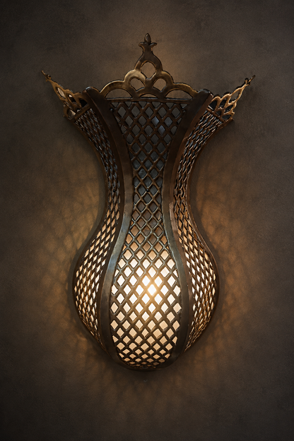 Ottoman Tulip Vase Wall Light
