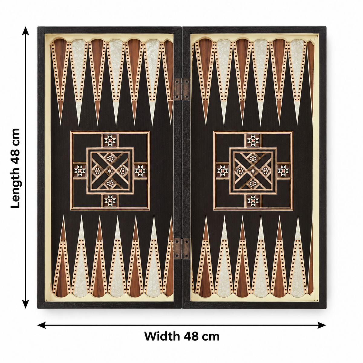Anatolian Mosaic Handcrafted Backgammon Set