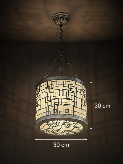 Ottoman Geometric Ceiling Lantern