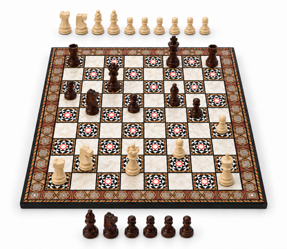 Turkish Mosaic Heritage Chess Set
