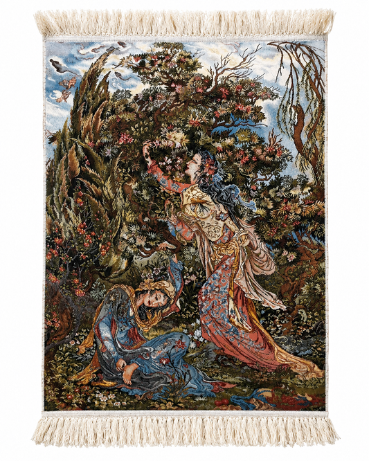 Qum Garden Elegance Wall Hanging Art (50x70cm)