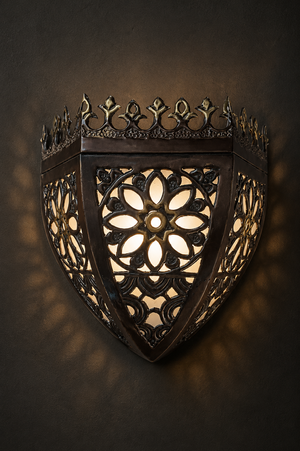 Royal Rosette Turkish Wall Light
