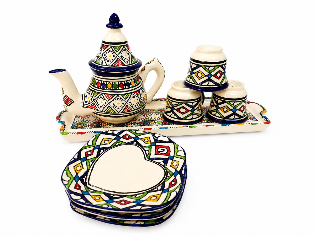 Fez Heritage Geometric Coffee Set (02)