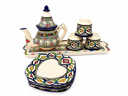 Fez Heritage Geometric Coffee Set (02)