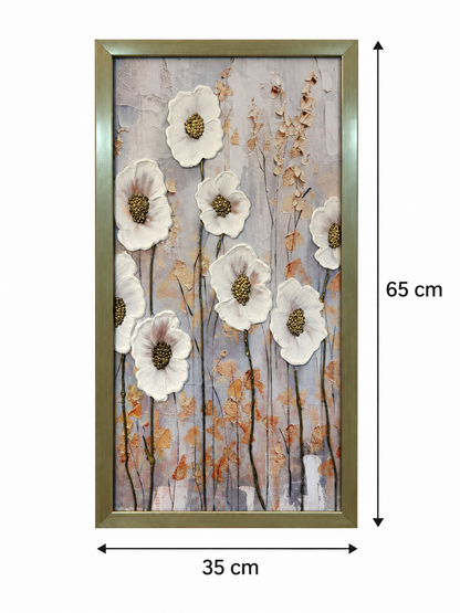 Golden Poppy Harmony 3-in-1 Wall Art Frame