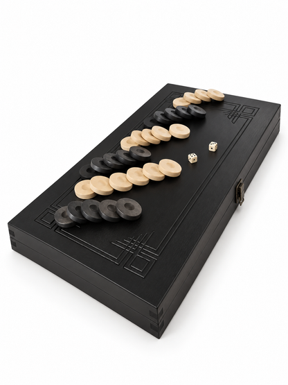 Anatolian Mosaic Handcrafted Backgammon Set