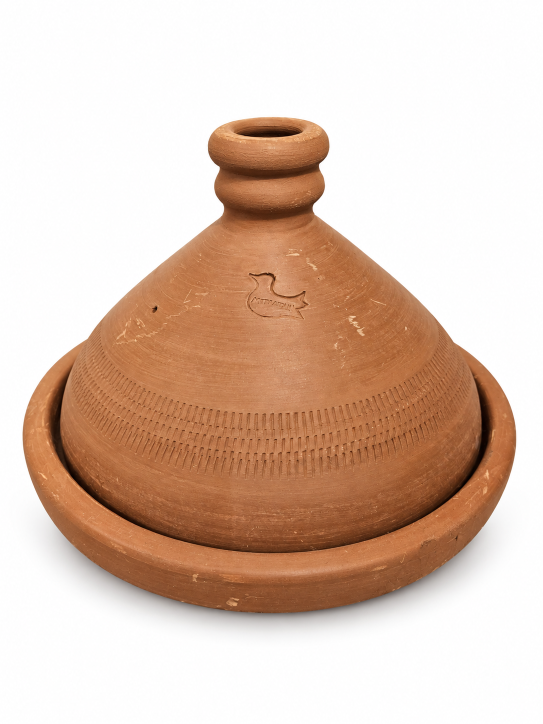 Traditional Moroccan Clay Cooking Tajine without Handle (Ds02)