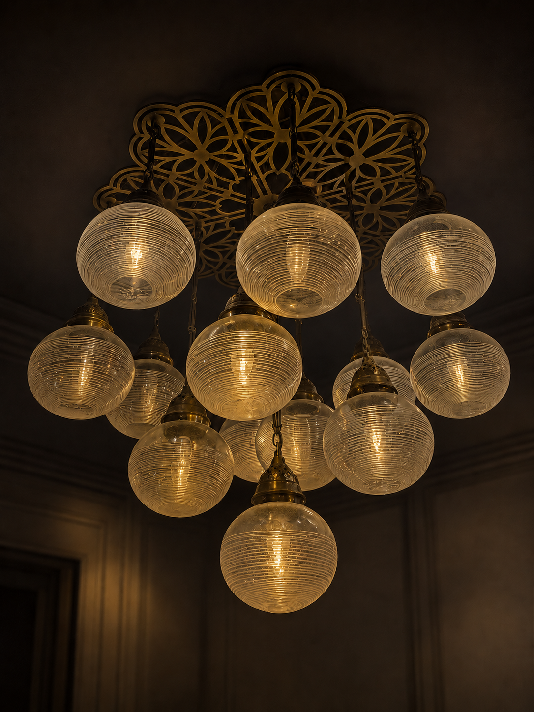 Anatolian Floral Cascade Chandelier