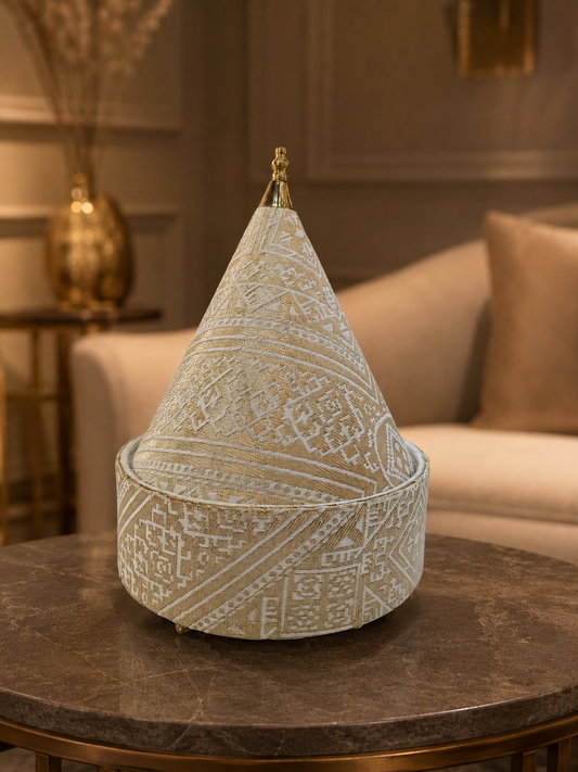 Moroccan Handmade Embroidered Wedding Gift Box M176 (04)