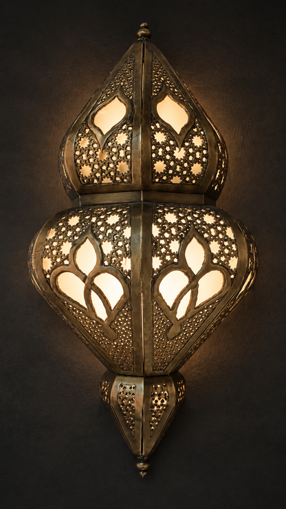 Topkapi Brass Wall Light