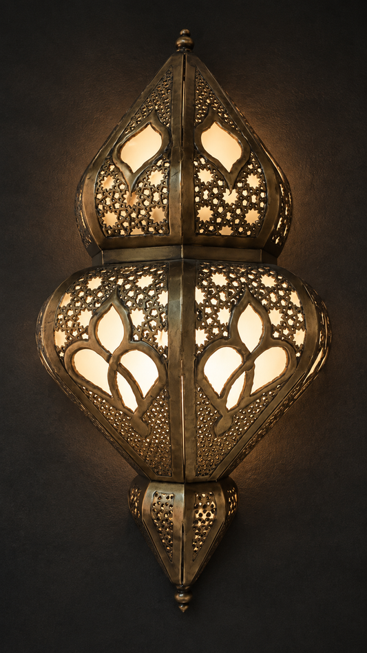 Topkapi Brass Wall Light