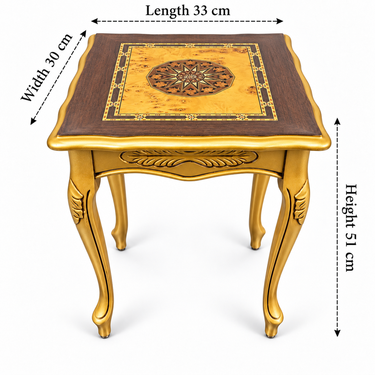 Anatolian Star Mosaic Nesting Tables 4in1