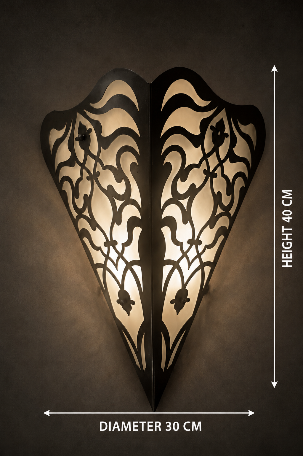 Anatolian Vase Turkish Wall Light