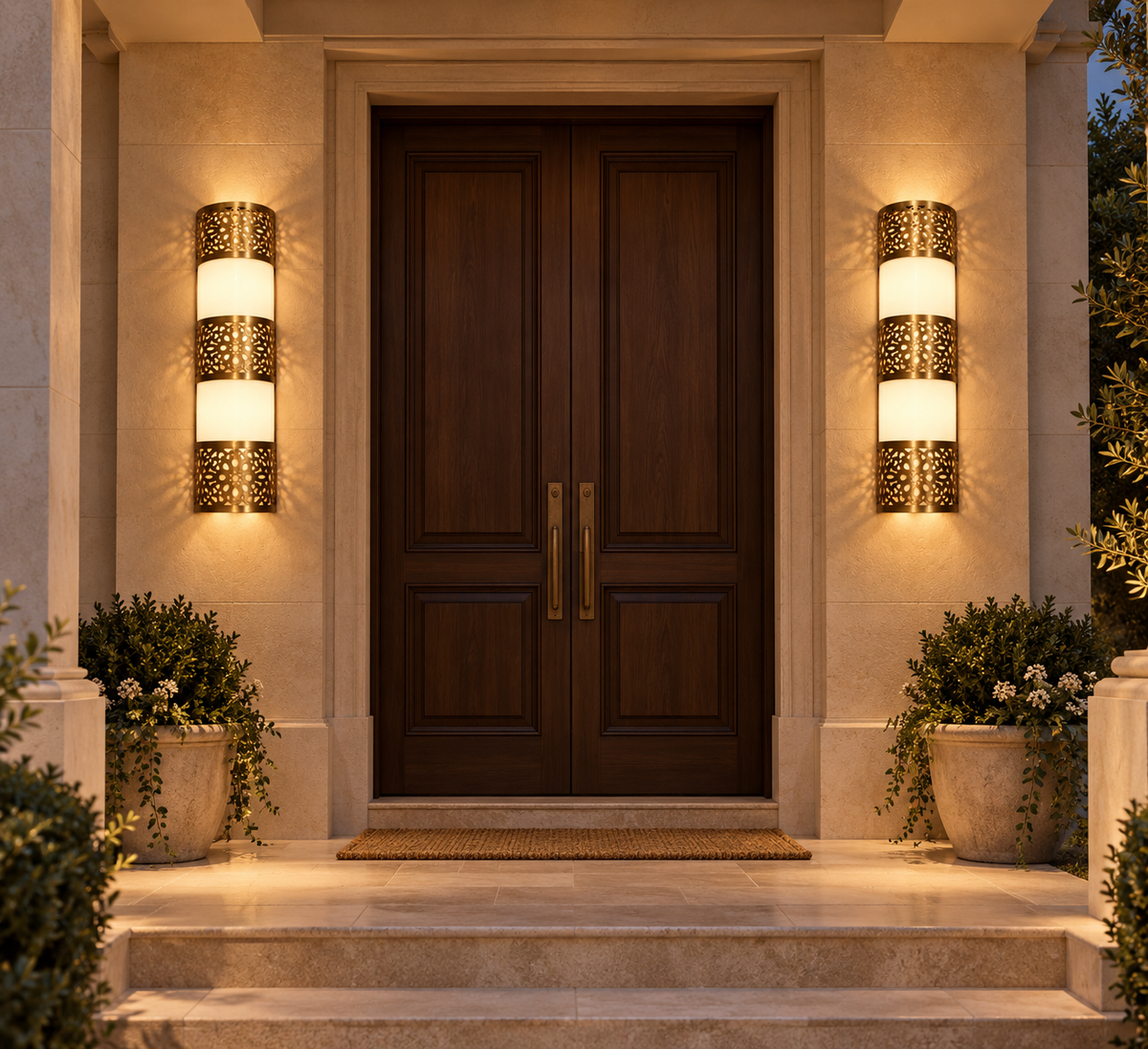 Ottoman Floral Grande Wall Light
