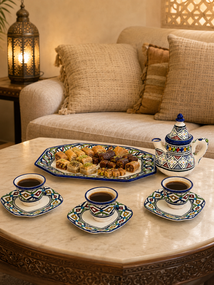 Fez Heritage Geometric Coffee Set (01)