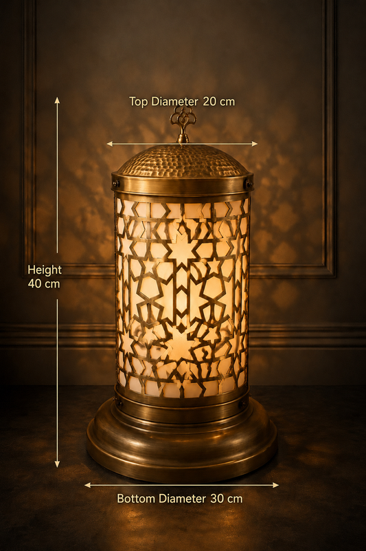 Seljuk Star Glow Floor Lantern