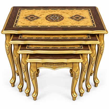 Anatolian Star Mosaic Nesting Tables 4in1