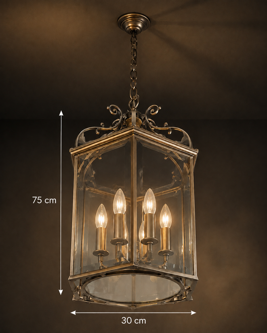 Ottoman Heritage Glass Lantern